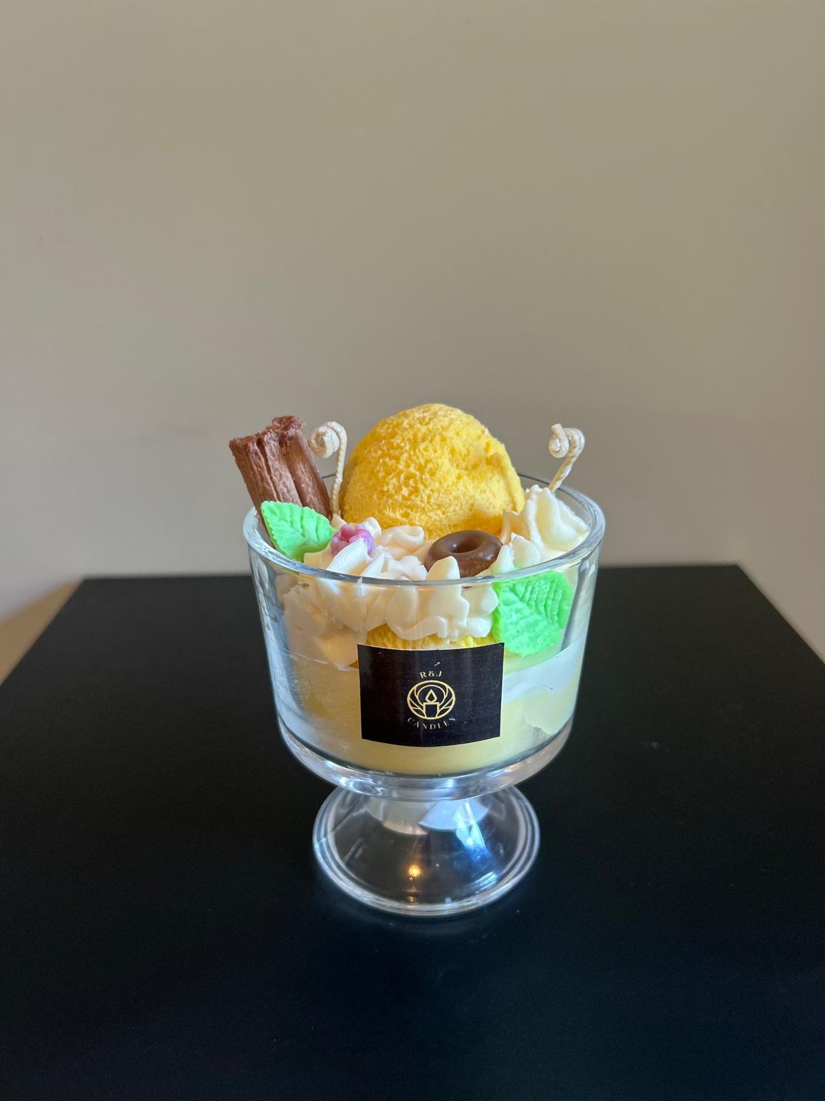 Coconut Mango Dessert Candle