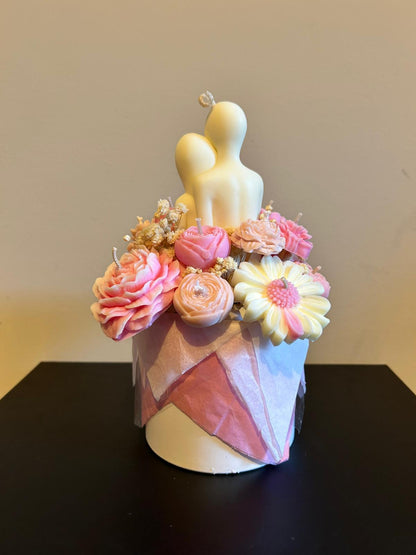 Couple-flower bouquet